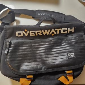 Overwatch x loungefly laptop messenger bag
